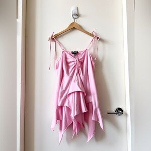 Dolls Kill Current Mood F is for Faeries Dress Pink
